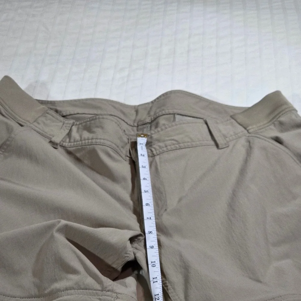 World‎ Wide Sportsman Mens 16 Convertible Cargo Pants Khaki Tan Hiking Fishing